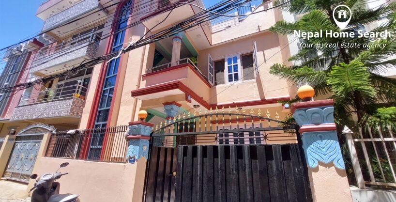flat system house for sale in Naya Basti Boudha